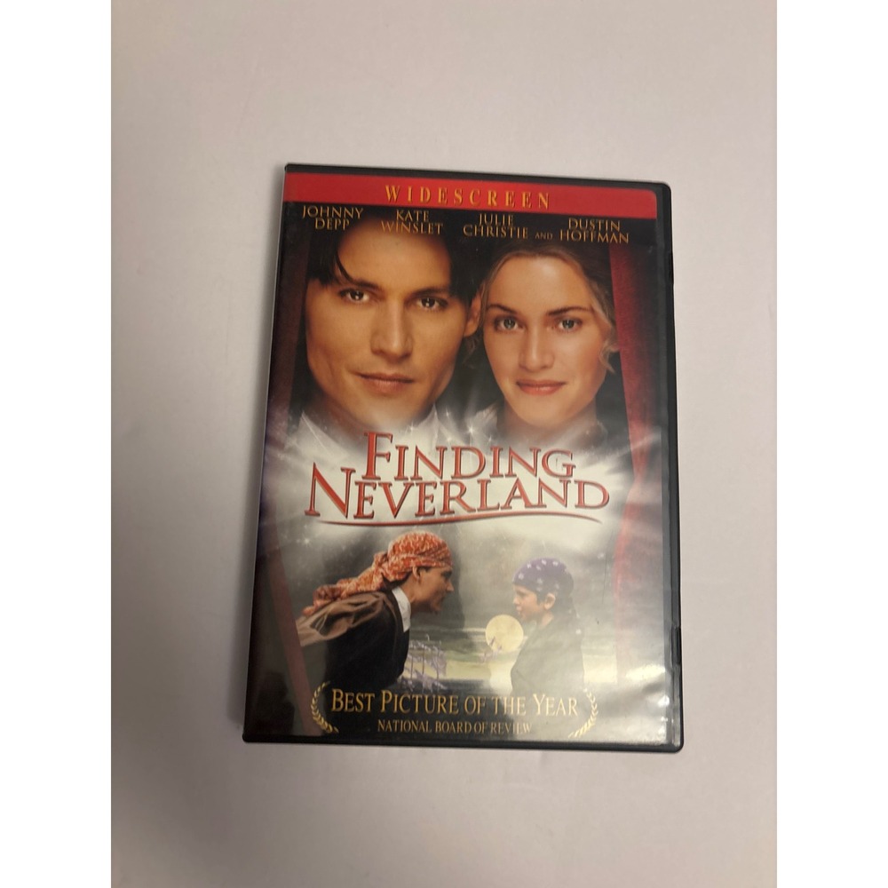 Finding Neverland DVD Widescreen Johnny Depp Kate Winslet Julie‎ Christie